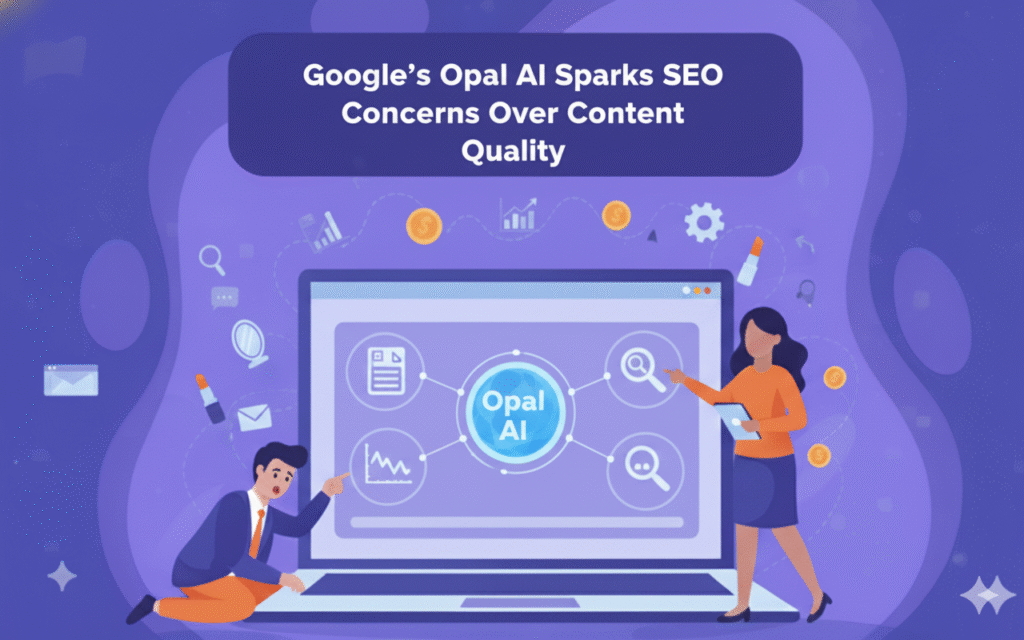 Google’s Opal AI Sparks SEO Concerns Over Content Quality