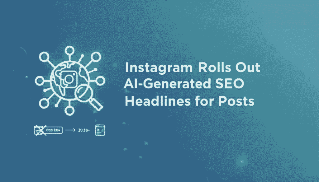 Instagram Rolls Out AI-Generated SEO