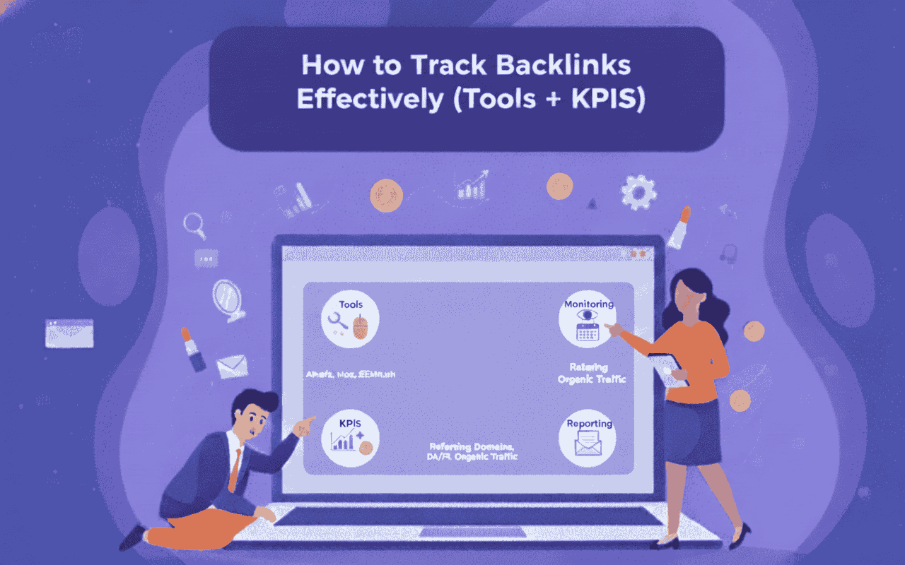 How to Track Backlinks Effectively (Tools + KPIs)